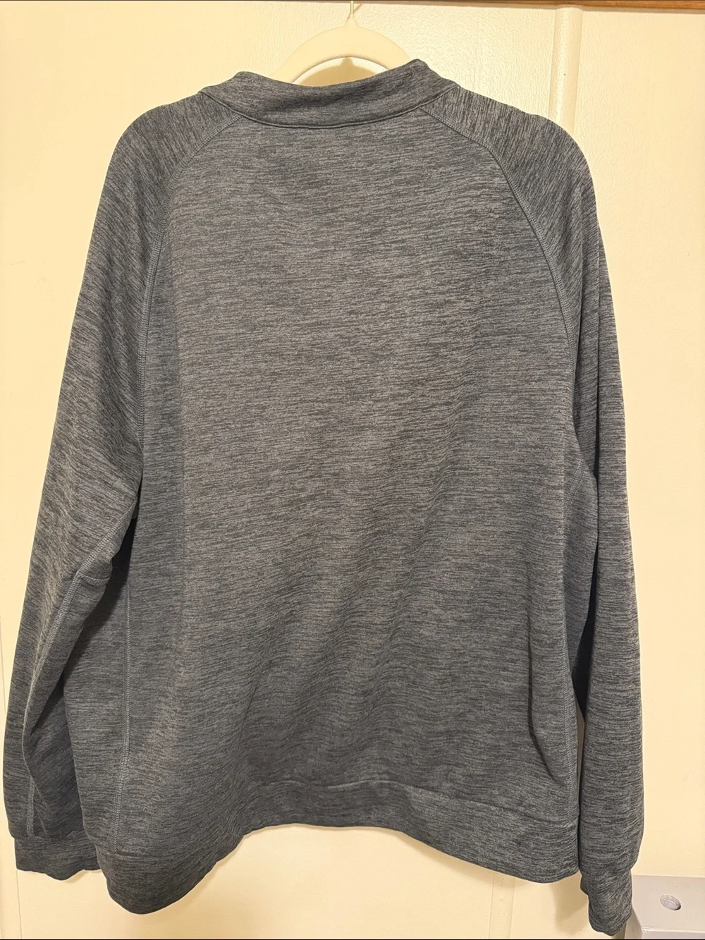 The North Face Men's Heather Gray Zip-Up Sweater Jacket XL